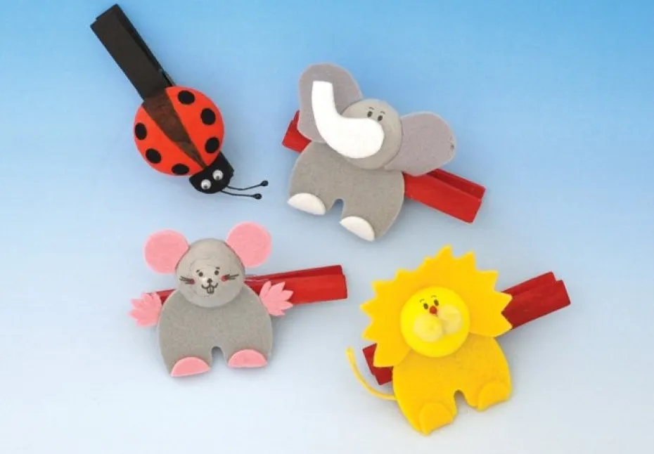 Hobbypakke Kule klyper 4stk