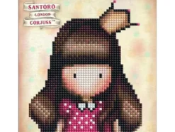 Hobbysett – Diamond painting kort – Gorjuss