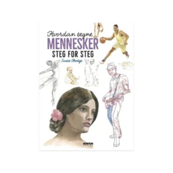 Hvordan tegne mennesker steg for steg – Bok