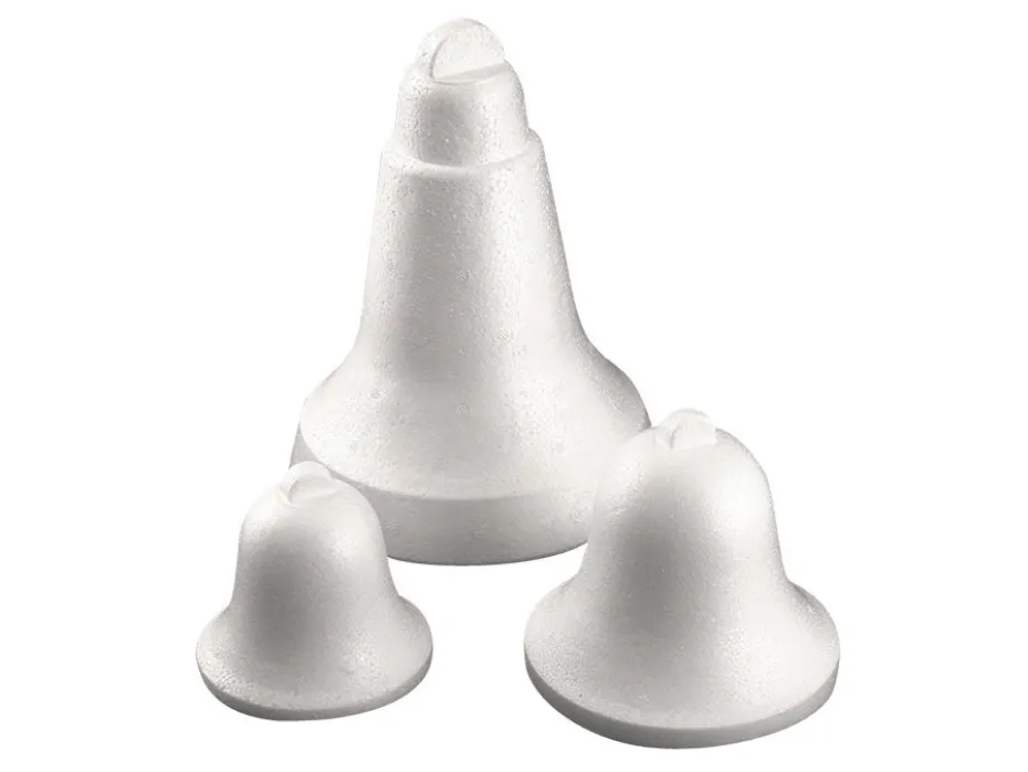Isoporklokke – hel – 70mm 50stk