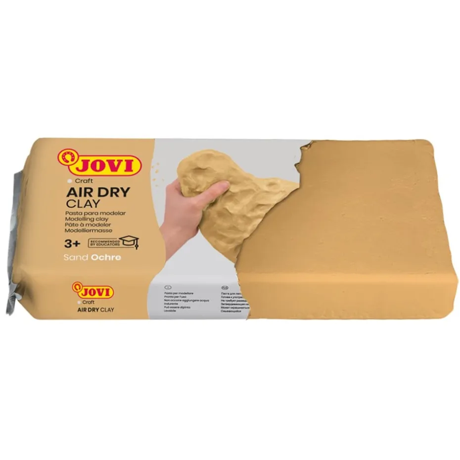 Jovi Air Dry – Sand Ochre 250g – Klar til bruk