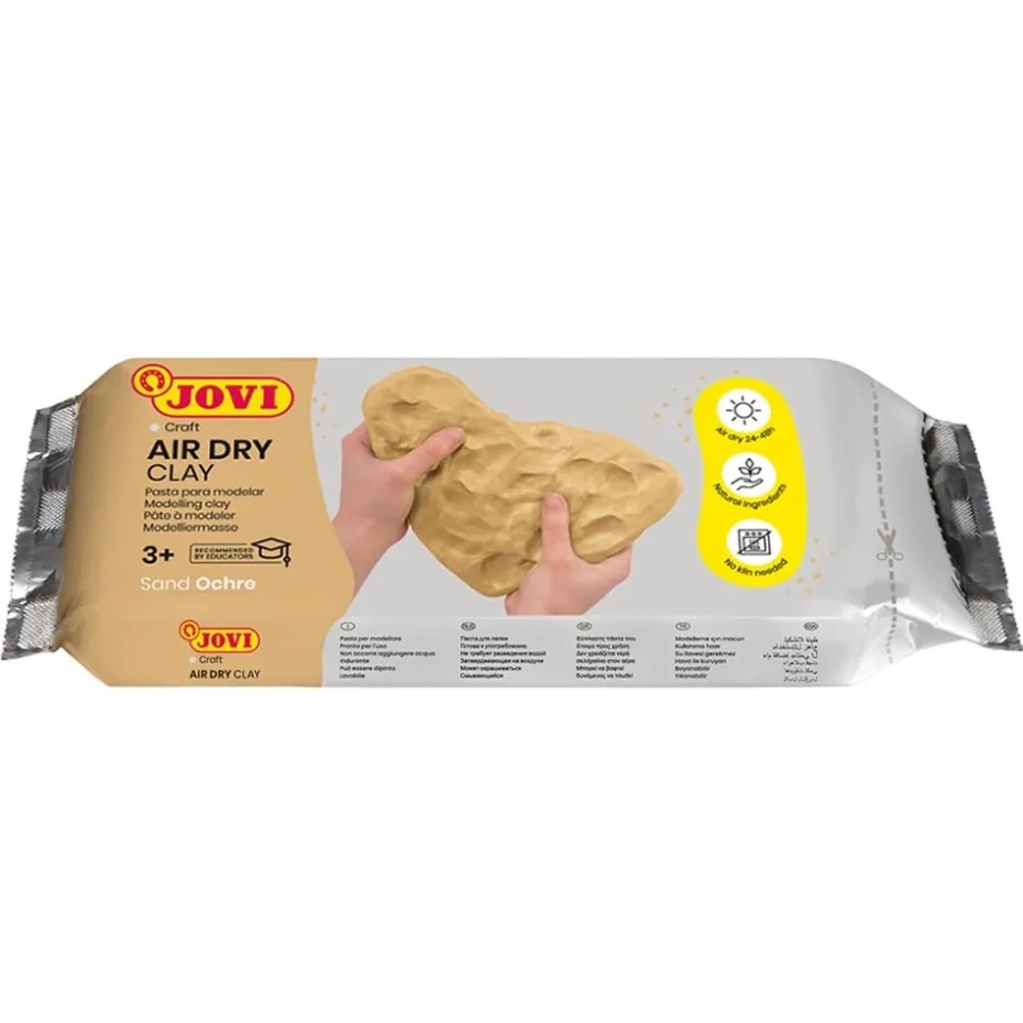 Jovi Air Dry – Sand Ochre 250g – Klar til bruk