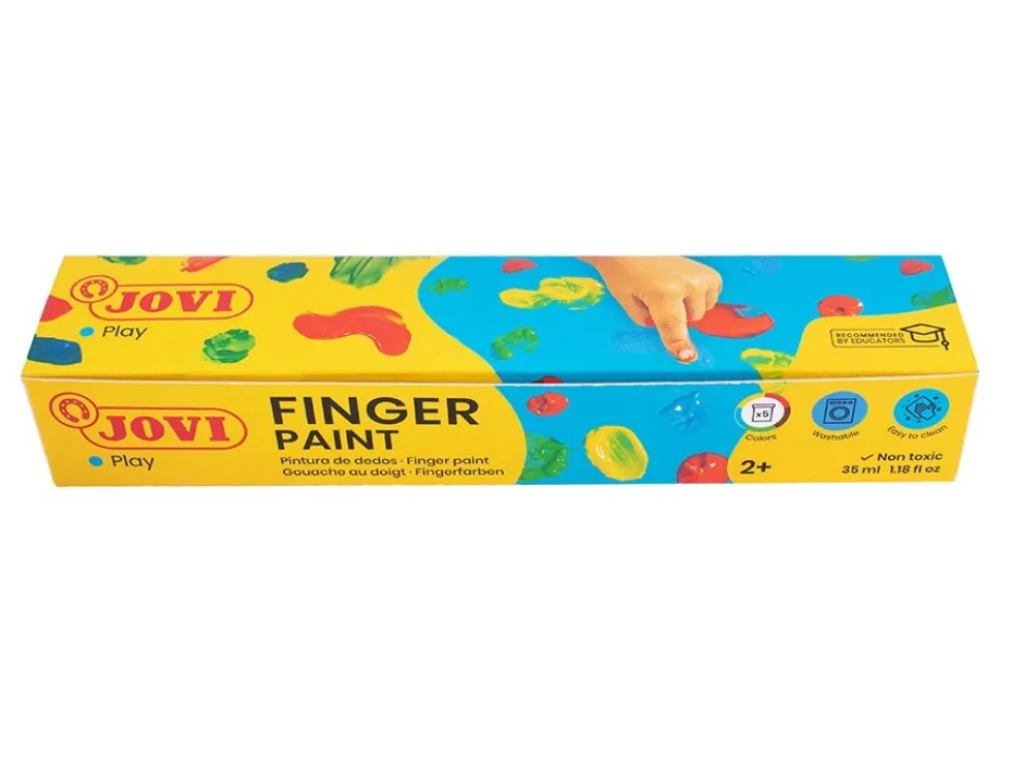 Jovi Fingermaling – 5x35ml Primær