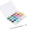 Jovi Maleskrin Watercolor Vannfarger – 18 farger
