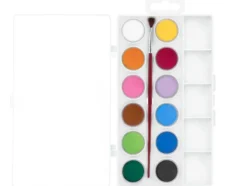 Jovi Maleskrin Watercolor Vannfarger – 12 farger