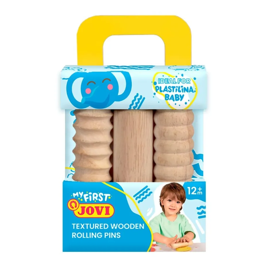 Jovi My First Plastilina – 3 kjevler i tre