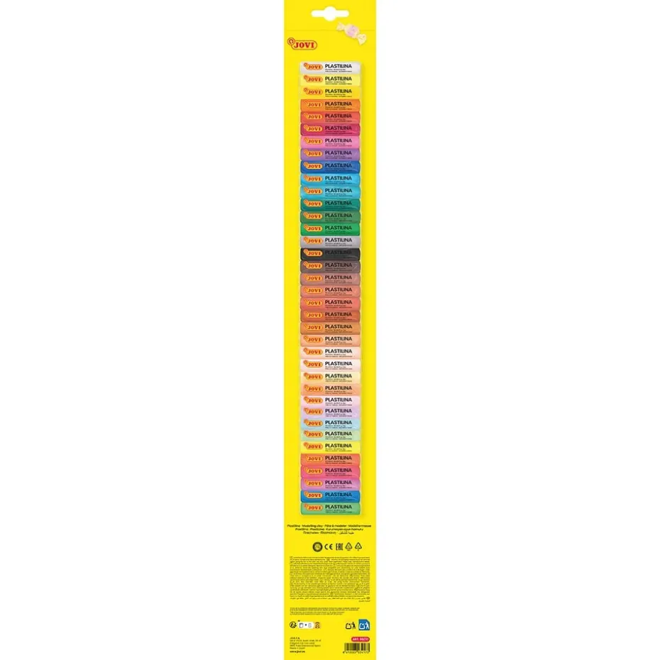 Jovi Plastilina Sett med 37 farger 15g