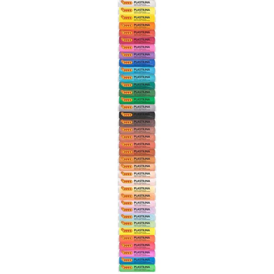 Jovi Plastilina Sett med 37 farger 15g