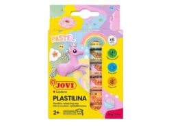 Jovi Plastilina Sett med 6 pastellfarger