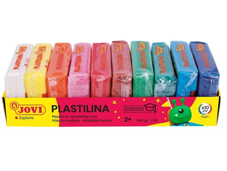 Jovi Plastilina 10 x 50g – Mix