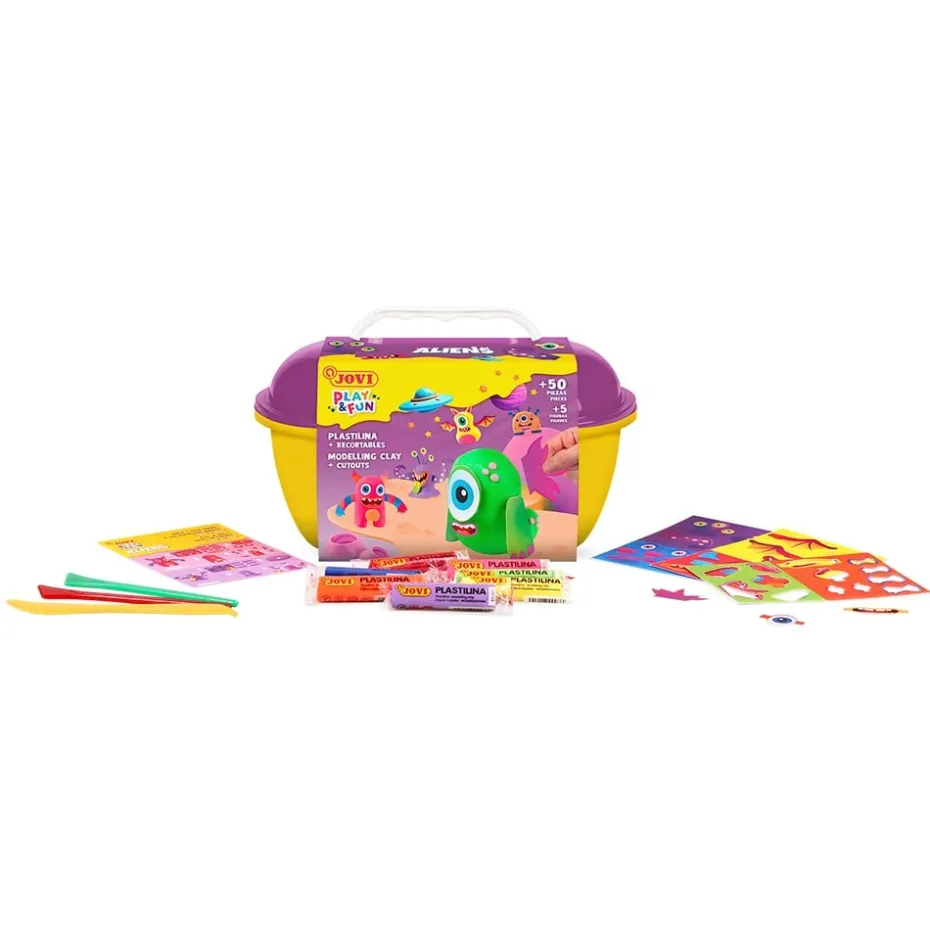Jovi Play & Fun Plastilina Sett – Aliens
