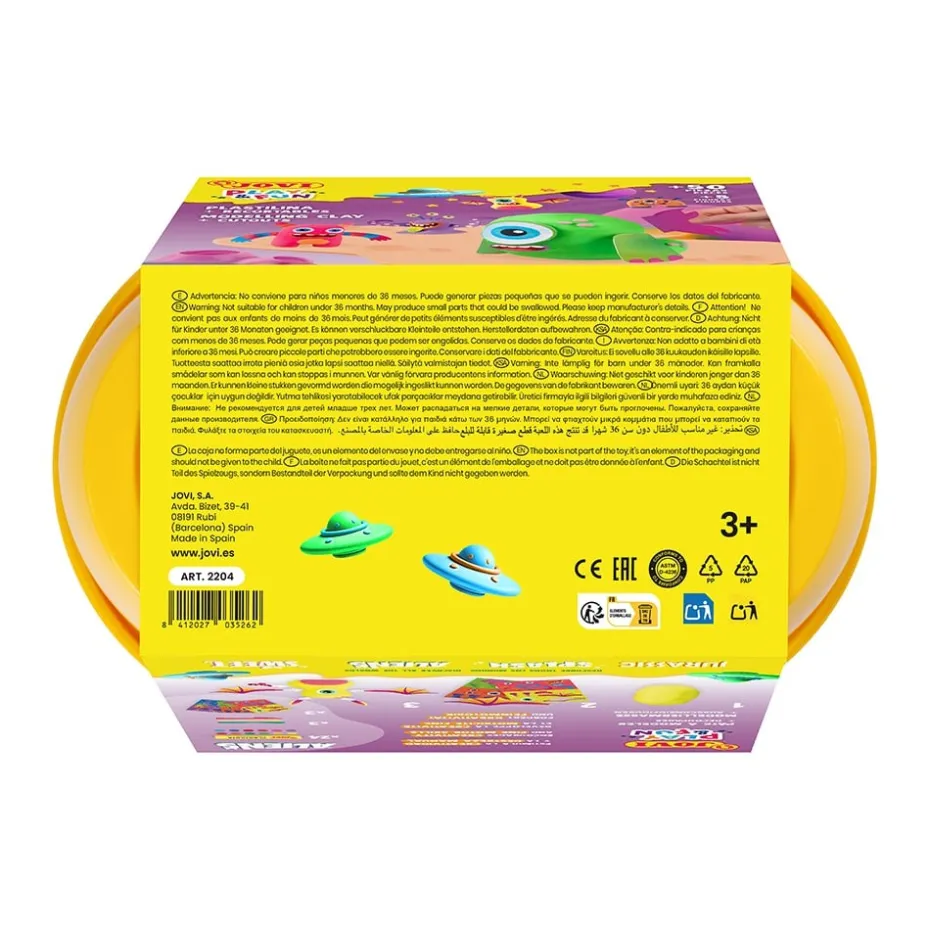 Jovi Play & Fun Plastilina Sett – Aliens