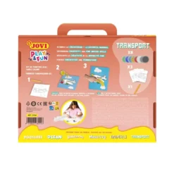 Jovi Play & Fun Sandmaling Sett 8 farger – Transport