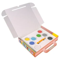 Jovi Play & Fun Sandmaling Sett 8 farger – Transport