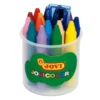 Jovi Wax Crayons fettstift – 16 farger + spisser