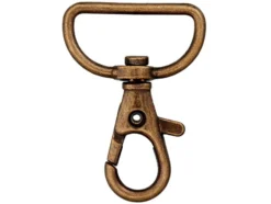 Karabinlås 59948 20mm 851 Antikk messing