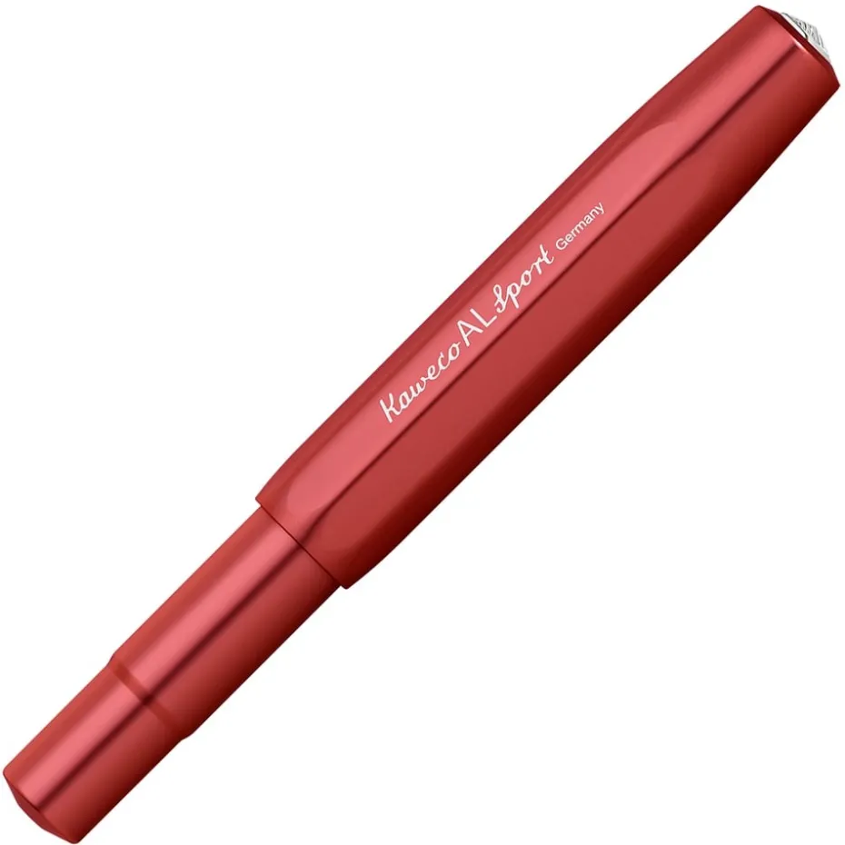 Kaweco AL Sport Fyllepenn – B 1.1mm – Deep Red