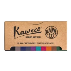 Kaweco Blekkpatron Sett 10 stk. ass farger