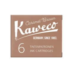 Kaweco Blekkpatron 6stk – Caramel Brown