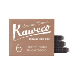 Kaweco Blekkpatron 6stk – Caramel Brown