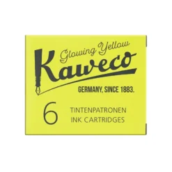 Kaweco Blekkpatron 6stk – Glowing Yellow