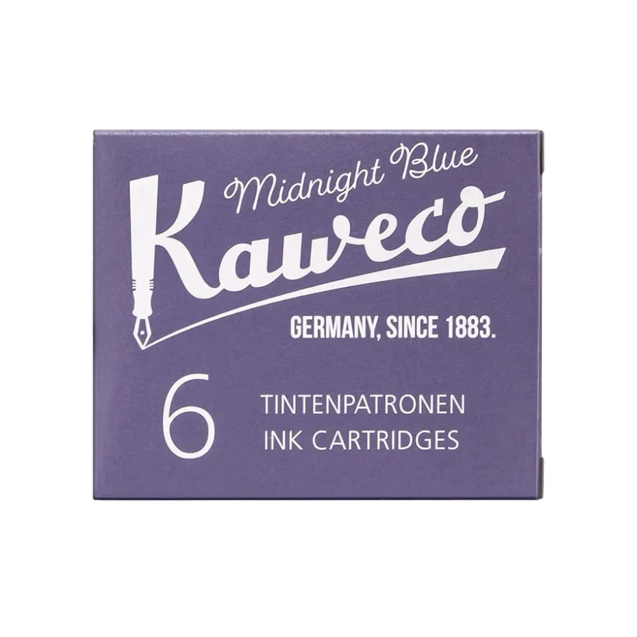 Kaweco Blekkpatron 6stk – Midnight Blue