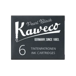 Kaweco Blekkpatron 6stk – Pearl Black