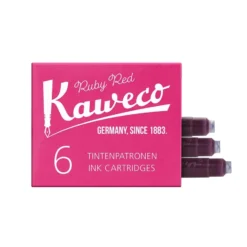 Kaweco Blekkpatron 6stk – Ruby Red