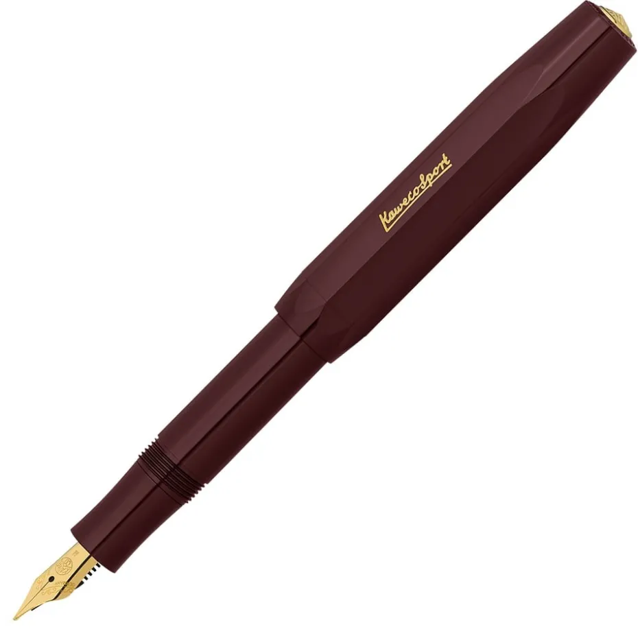 Kaweco Classic Sport Fyllepenn – M 0.9mm – Bordeaux