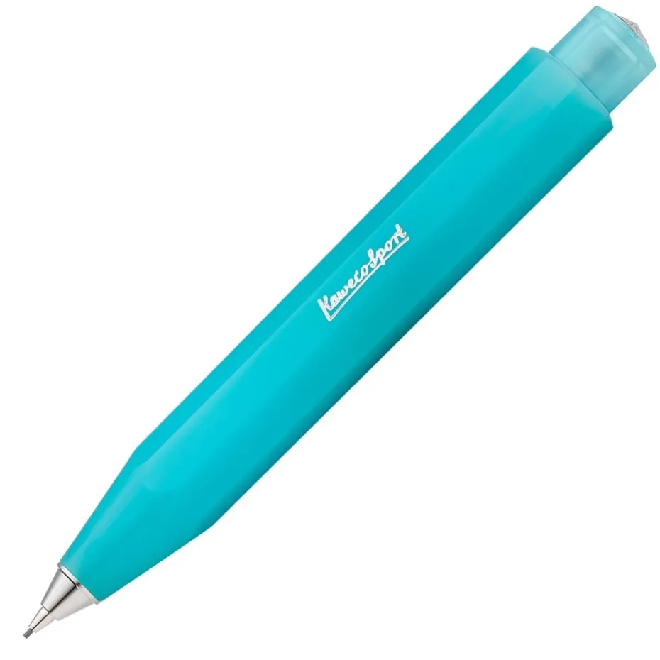 Kaweco Frosted Sport Trykkblyant – 0.7mm – Light Blueberry