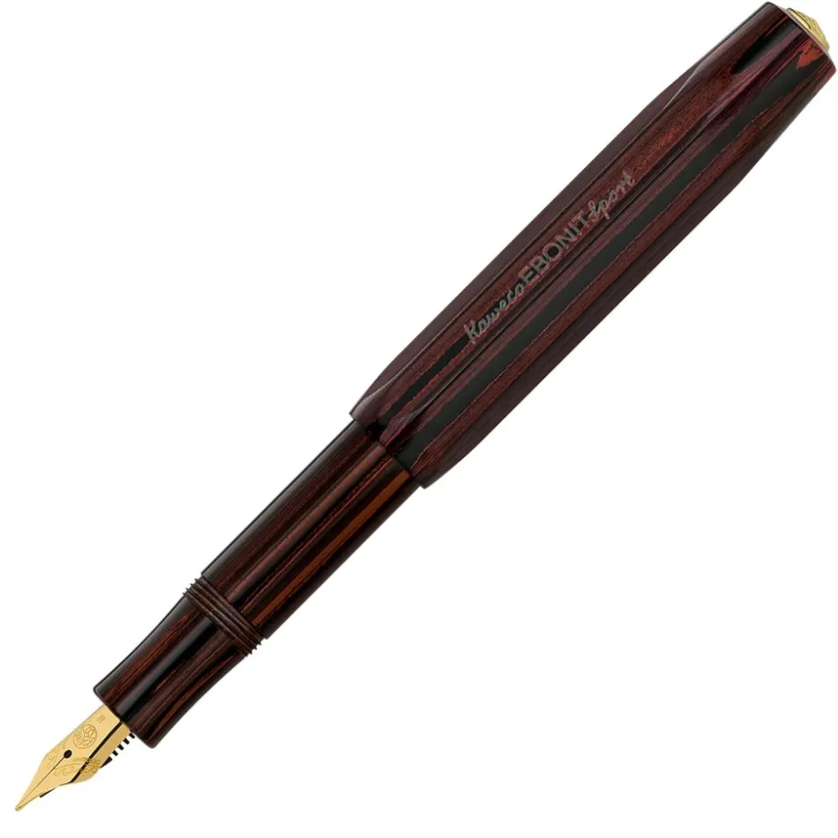 Kaweco Fyllepenn Sport Limited Sett Ebonit F 0.7mm