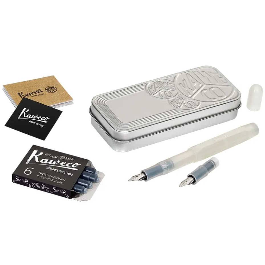 Kaweco Kalligrafi Sport Sett «S» – Natural Coconut