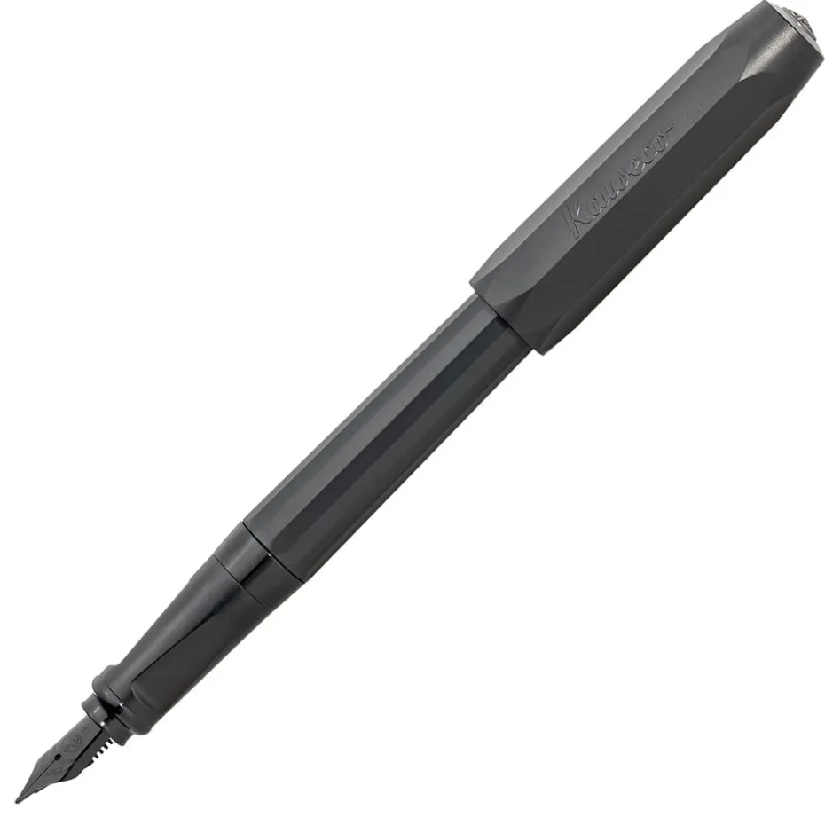 Kaweco Perkeo Fyllepenn – F 0.7mm – All Black