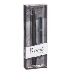 Kaweco Perkeo Fyllepenn Pack – F 0.7mm – All Black