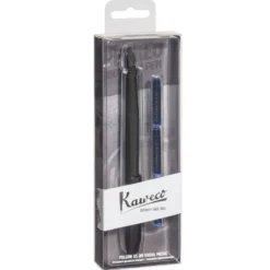 Kaweco Perkeo Fyllepenn Pack – F 0.7mm – All Black