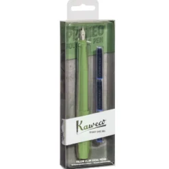 Kaweco Perkeo Fyllepenn Pack – M 0.9mm – Jungle Green
