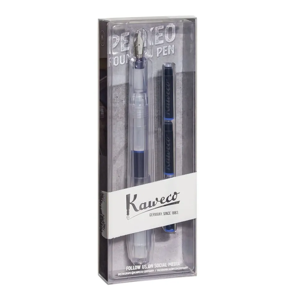 Kaweco Perkeo Fyllepenn Pack – M 0.9mm – All Clear