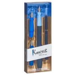 Kaweco Perkeo Kalligrafi Sett Blue – 1.1mm, 1.5mm, 1.9mm