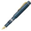 Kaweco Piston Sport Al Fyllepenn – F 0.7mm Navy/Gold