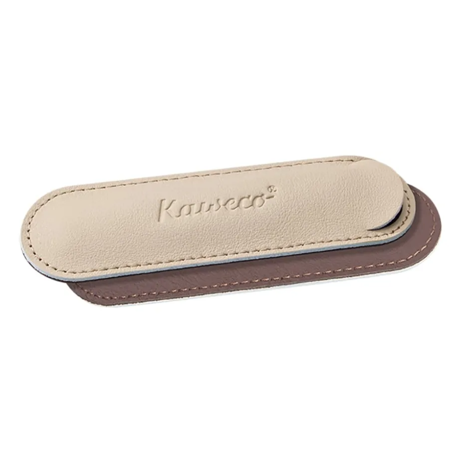 Kaweco SPORT Eco – 1 Pen Pouch – Creamy Espresso