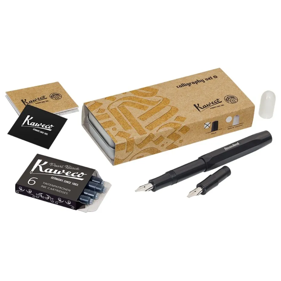 Kaweco Sport Kalligrafi Sett «S» – Black