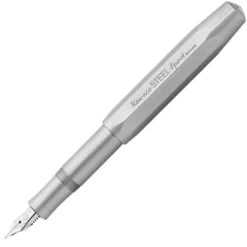Kaweco Steel Sport Fyllepenn – F 0.7mm