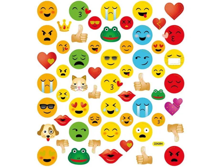 Klistremerker – Smileys