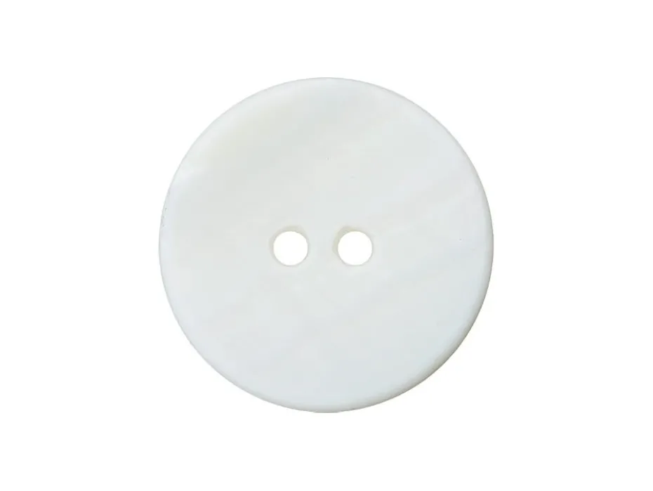 Knapp 453037 2-hull 23mm 12 Hvit