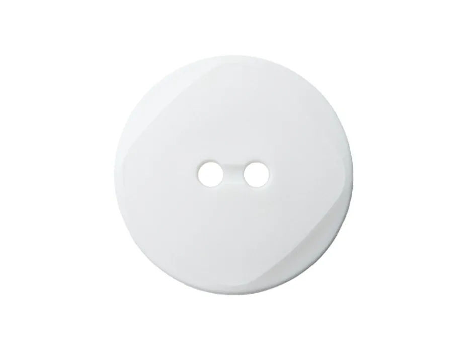 Knapp 34506 2-hull 23mm 121 Hvit