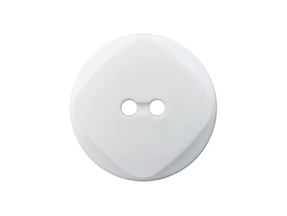 Knapp 34506 2-hull 23mm 12 Hvit