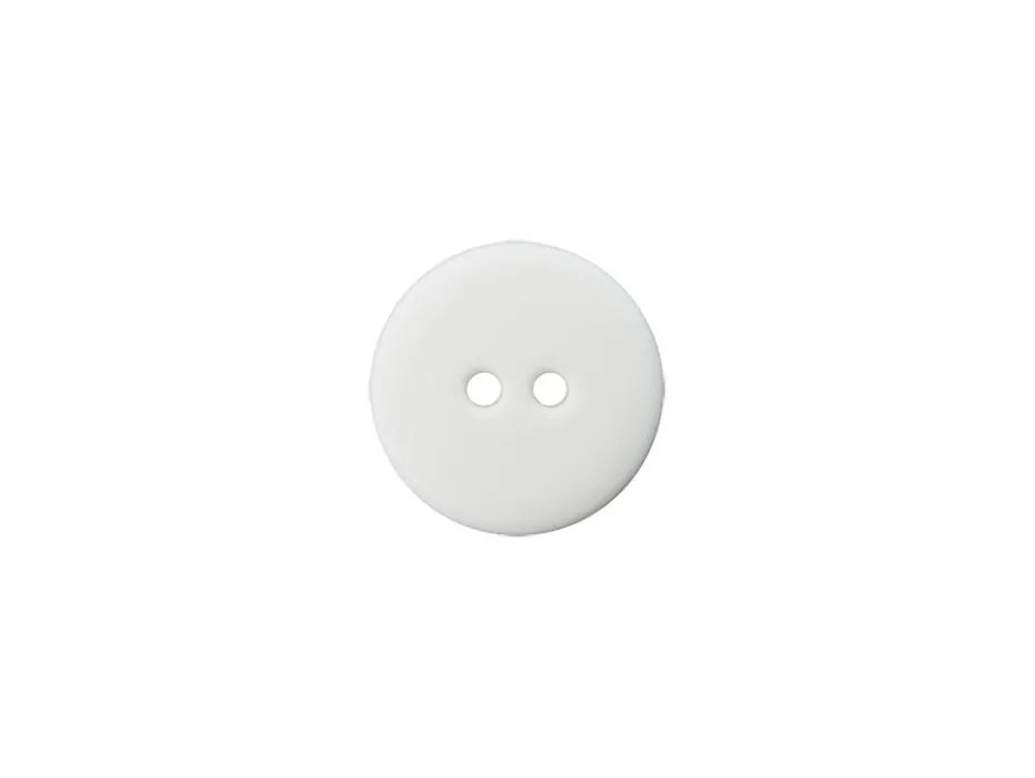 Knapp 28450 2-hull 15mm 12 Hvit