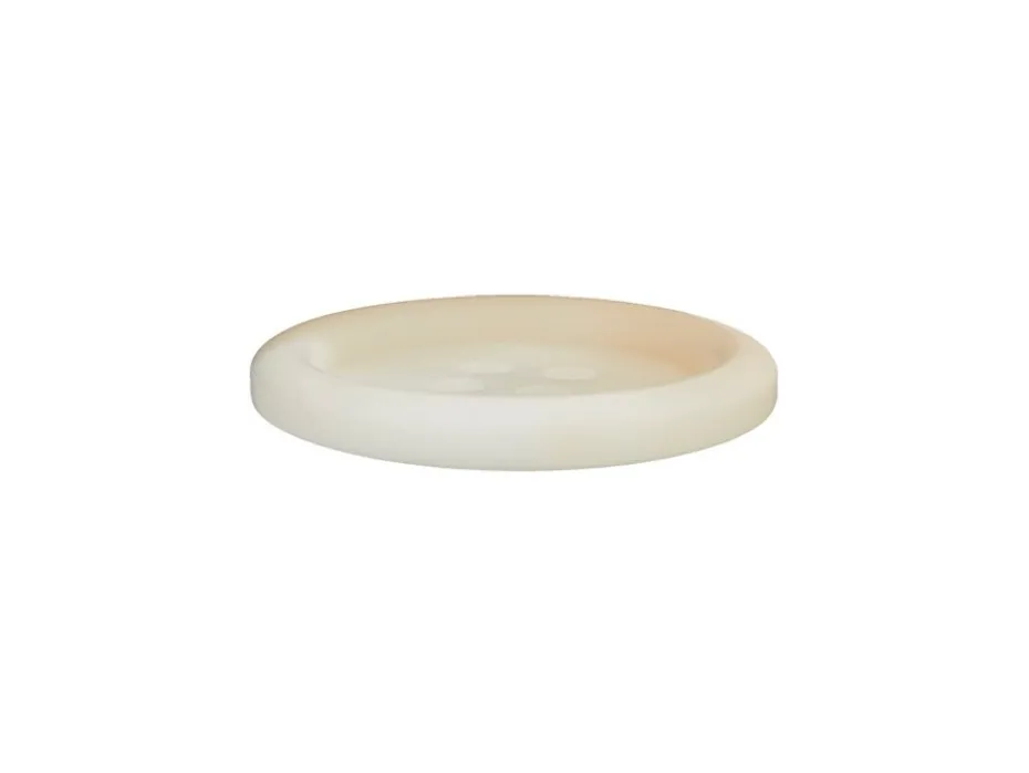 Knapp 13003 4-hull 25mm 14 Hvit