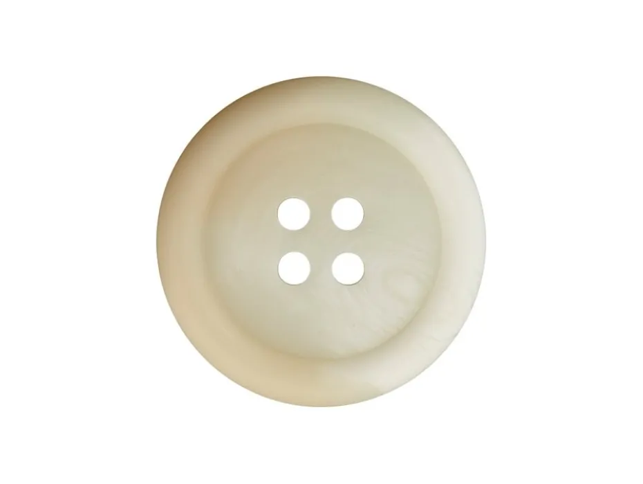 Knapp 13003 4-hull 25mm 14 Hvit