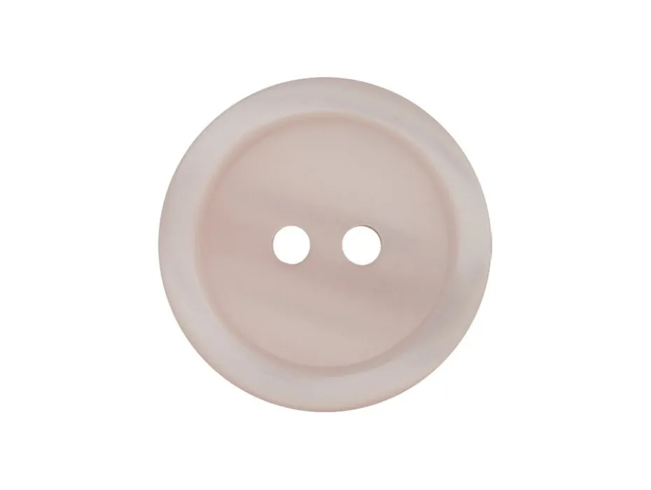 Knapp 453066 2-hull 18mm 46 Lys rosa